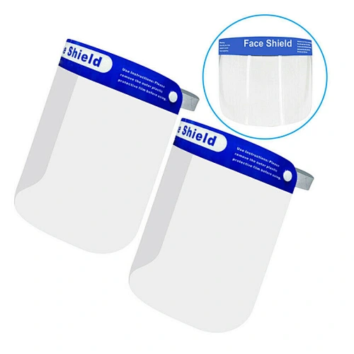 Wholesale Anti-fog Face Shield Visors Clear Transparent Protection With CE FDA Certificate