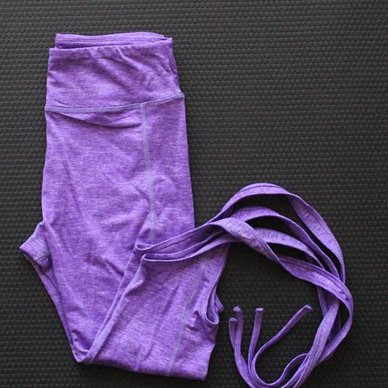 Hot Selling Dance ballet Straps Tight Winding yoga fitness pants