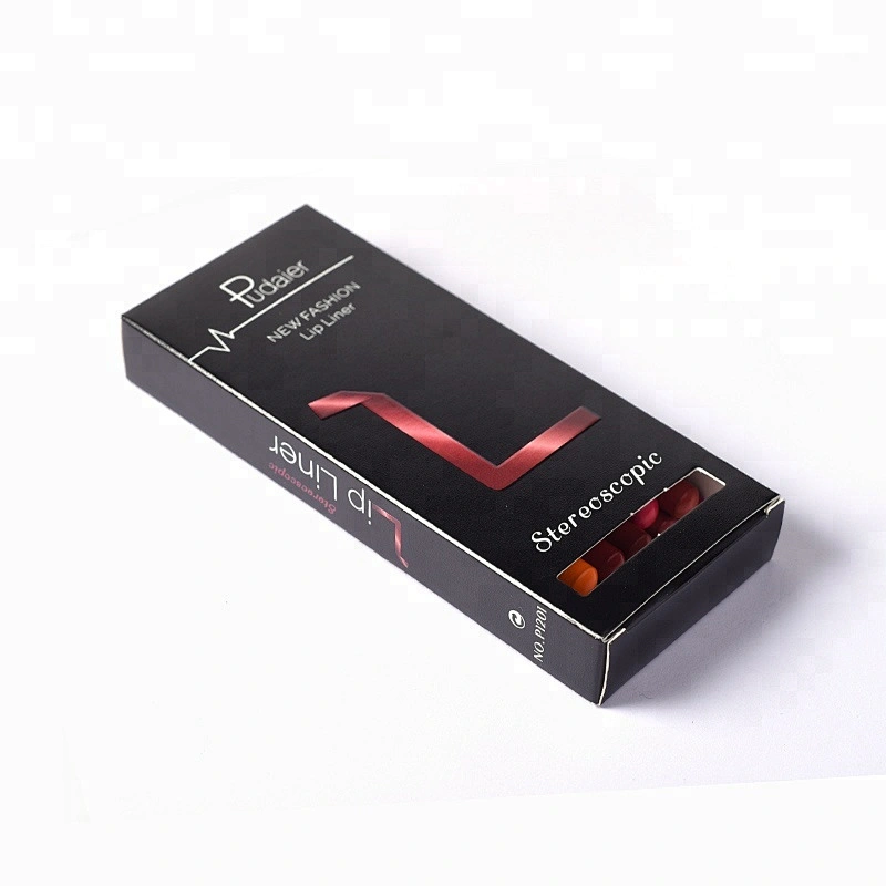 Pudaier new lip liner waterproof non fading matte velvet lipstick