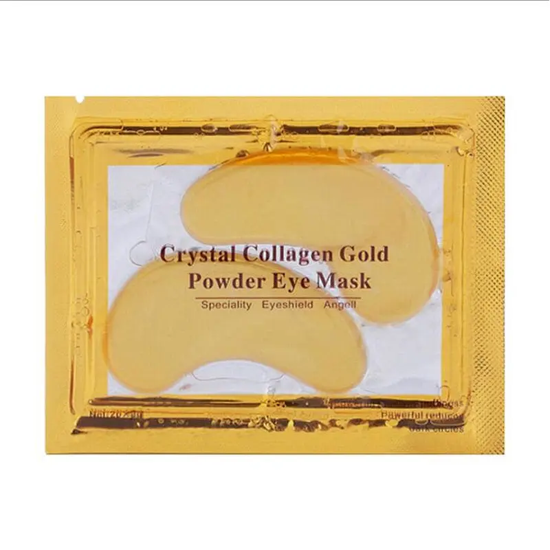 Wholesale Custom Gold Protein Crystal Moisturizing Eye Mask