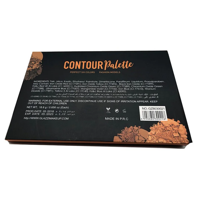 6 color concealer palette contour make up palette wholesale concealer