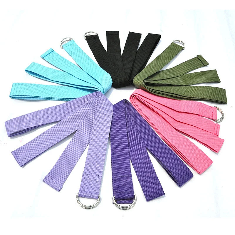 2018 100% cotton Yoga woven strap/belt for beginners