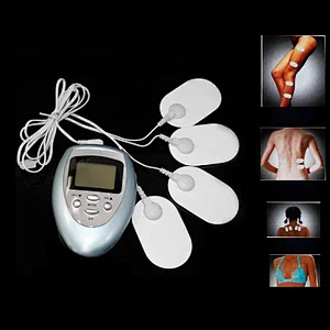 Acupuncture and meridian low frequency electric shock massage instrument