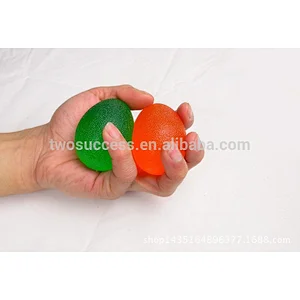 Factory Direct Sale For Wrist Hand Exerciser Fashion Gel egg shape TPU stress balls