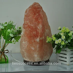 Hand Carved Air Negative Ions Releasing Natural Crystal Himalayan Rock Salt Lamps