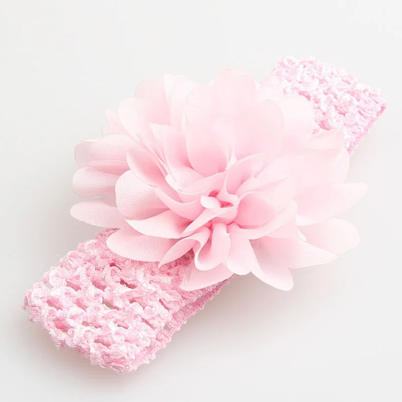 Cute Hair Accessories Opp Bag Pack Baby Girl Elastic Solid DIY Headband For Kids Headwear