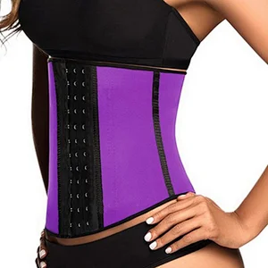Small Steel Bones Latex Slimming Lingerie Women Sexy Under Bust Waist Shaping Trainer Corset