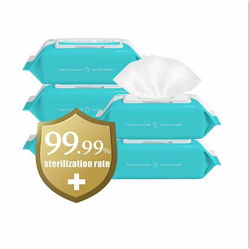 Manufacturers in Stock 99.99% Effective Disinfections  75% Alcohol Wet Wipes
