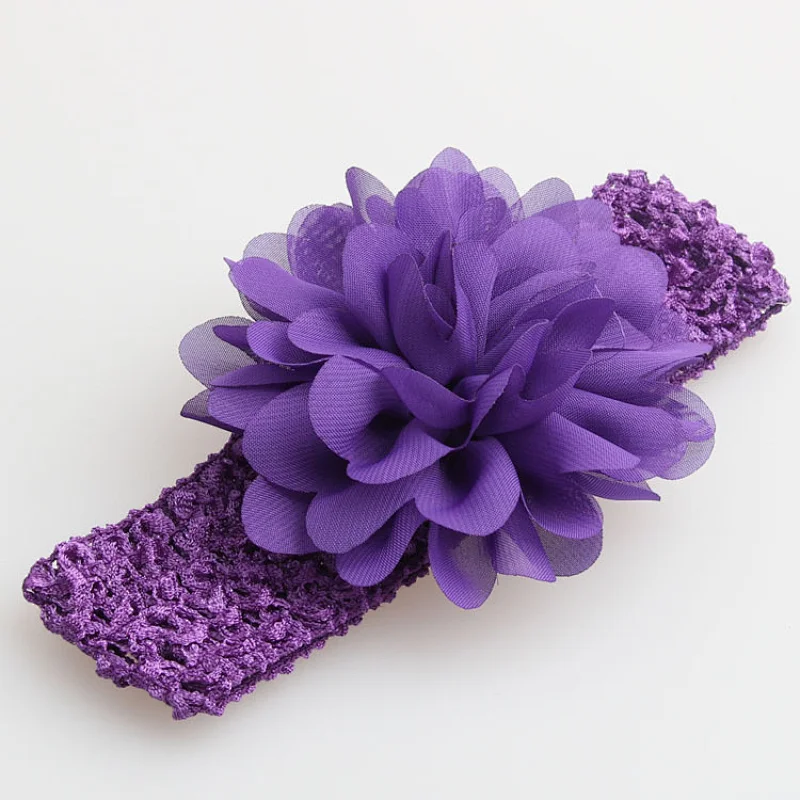 Cute Hair Accessories Opp Bag Pack Baby Girl Elastic Solid DIY Headband For Kids Headwear