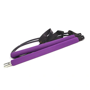 Amazon Hotselling Durable TPE Dismountable Pilates Rods Gym Stick Yoga Exercise Portable Pilates Bar