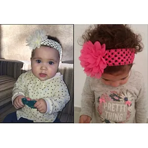Cute Hair Accessories Opp Bag Pack Baby Girl Elastic Solid DIY Headband For Kids Headwear