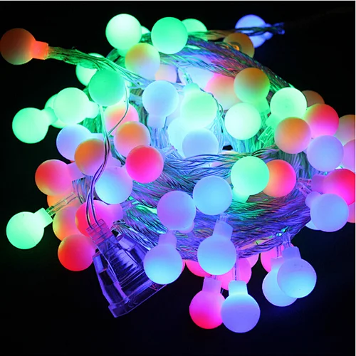 New year RGB 4M 28 LED ball string Christmas light, Party,Wedding decoration,Holiday lights