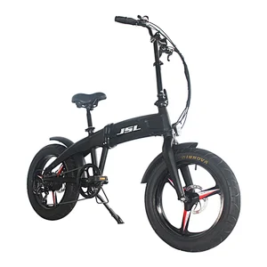 (JSL039G) New arrival 20 inch 48v 500w/750w motor fat tire folding beach electric bicycle electric bike ebike
