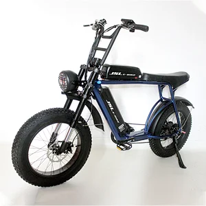 (JSL039FC)Wholesale New Design 20 inch 48v 500w dual battery fat tire electric bike snow ebike beach cruiser