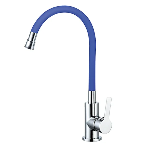 German rotatable silicon spout kitchen flexible faucet