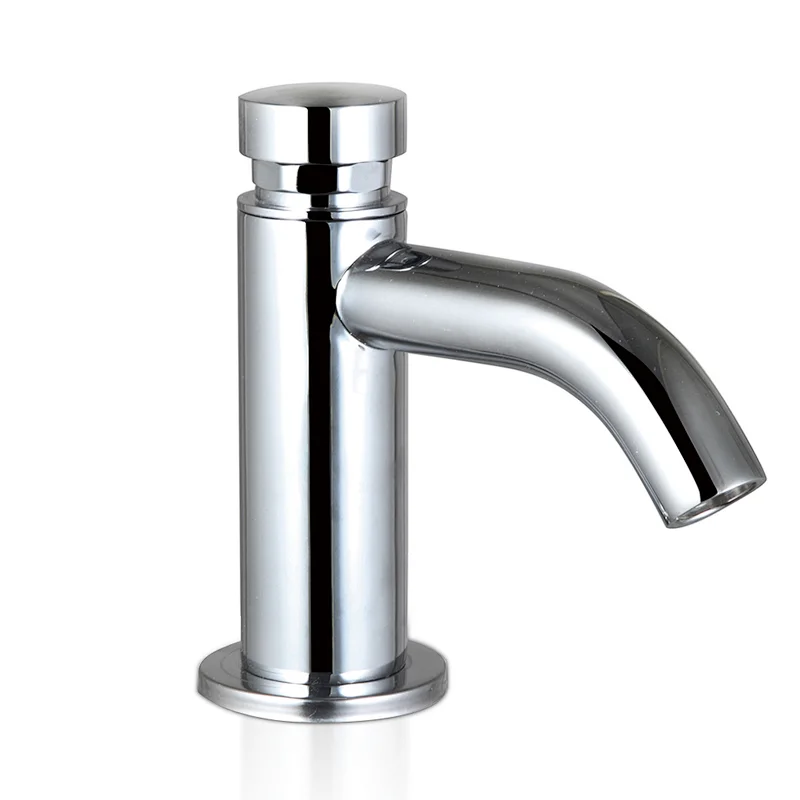 Saving water push button modern basin self closing tap