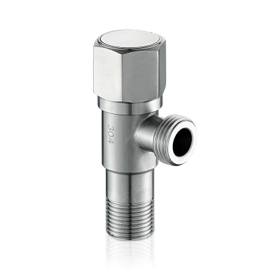 Lead free 304 stainless steel water stop angle valve toilet