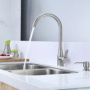 Cheap peerless lead free 304 stainless steel kitchen faucet modern
