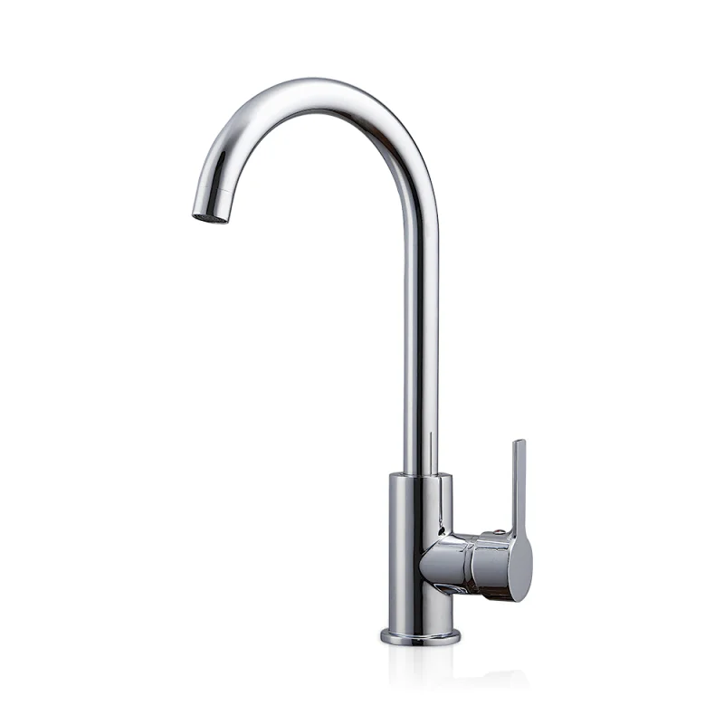 Contemporary ceramic cartridge mixer Faucet for Kitchen Sink
