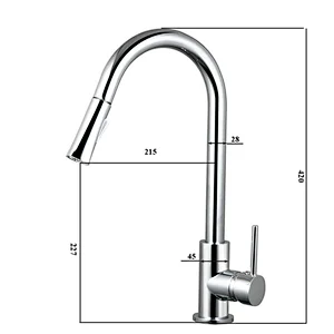 High quality best sink mixer pull out tap kitchen faucet 2020
