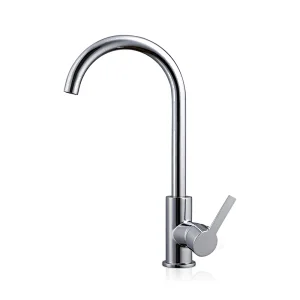 Contemporary ceramic cartridge mixer Faucet for Kitchen Sink