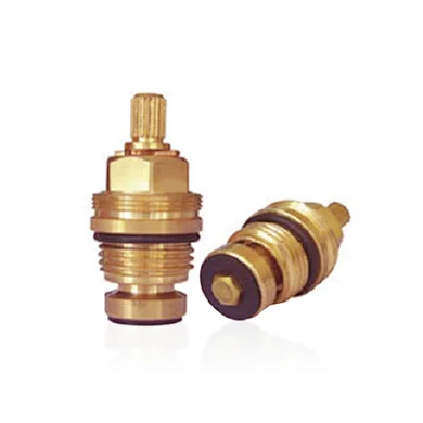 slow open brass cartridge valve