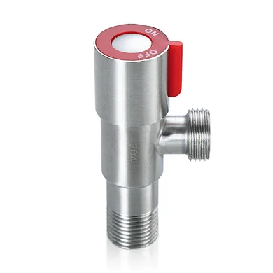stainless steel weighted angle valve