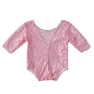 2019 boutique oem manufactured cotton baby girl long sleeve romper onesie