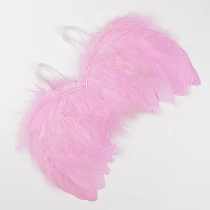 White Newborn Baby Feather Fairy Angel Wings Photography Props