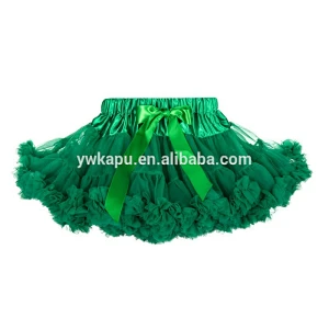 Hot Multicolor Baby Girl's Boutique Rainbow Ribbon Bow TUTU Skirt Kids Girl Princess Dance Tulle Skirts