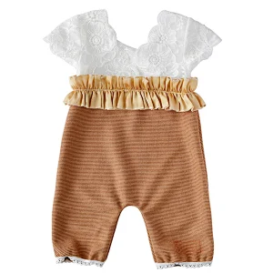 2019 Wholesale Cute infant and toddler summer baby girl clothes