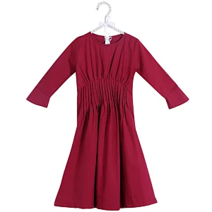 Hot Sale Boutique  Baby Dresses for  Wedding  Clothes  Sleeveless Ruffle Waist Dress For Girl