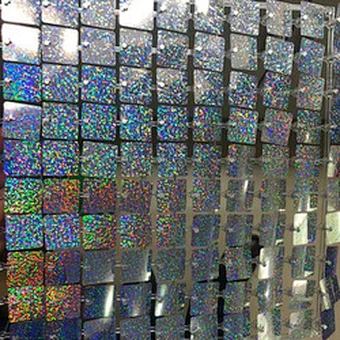 Painéis de Decoração Shimmer Sequências Decorativas 2020 Casamento Shimmeri Preto com Panel Limpo 3D Painel de Parede De De Ouro