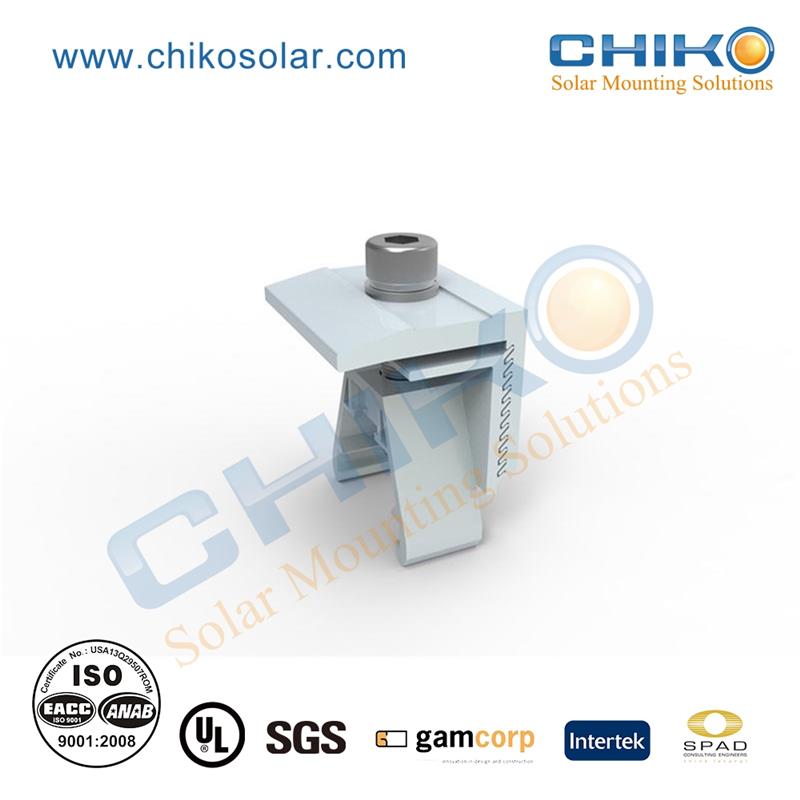 Solar mounting Mid and End clamps from China Manufacturer 