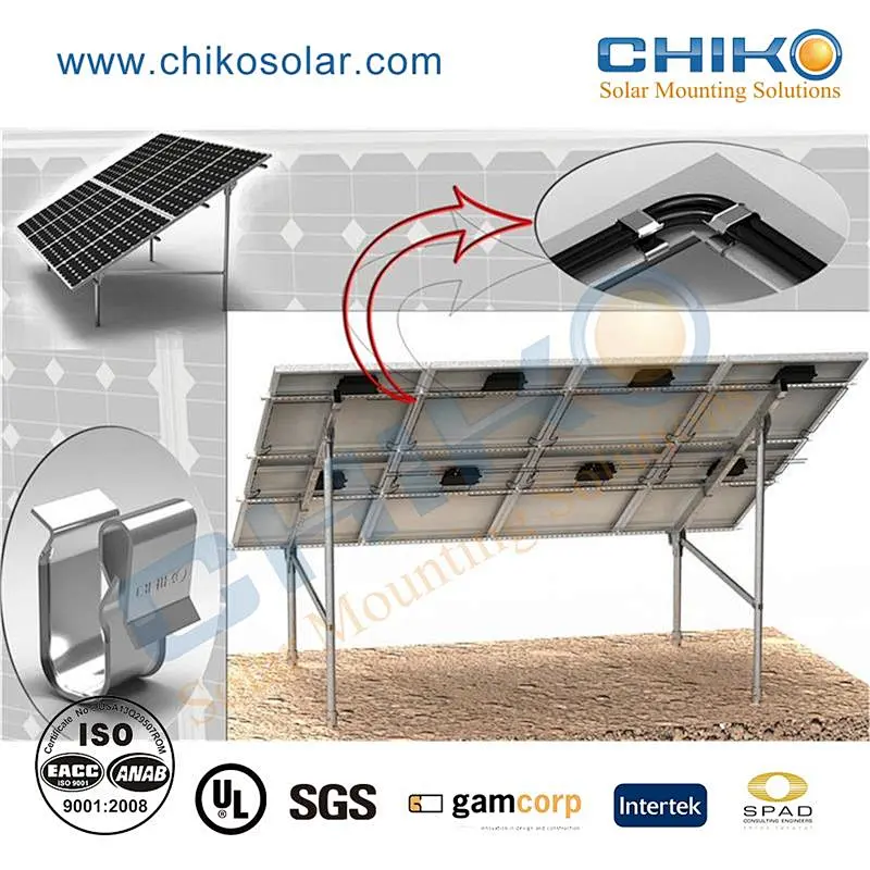 5 Clips Trisol para Cableado Paneles Solares Inox 1-2 cables