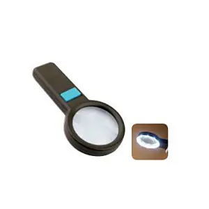 Magnifier with LED