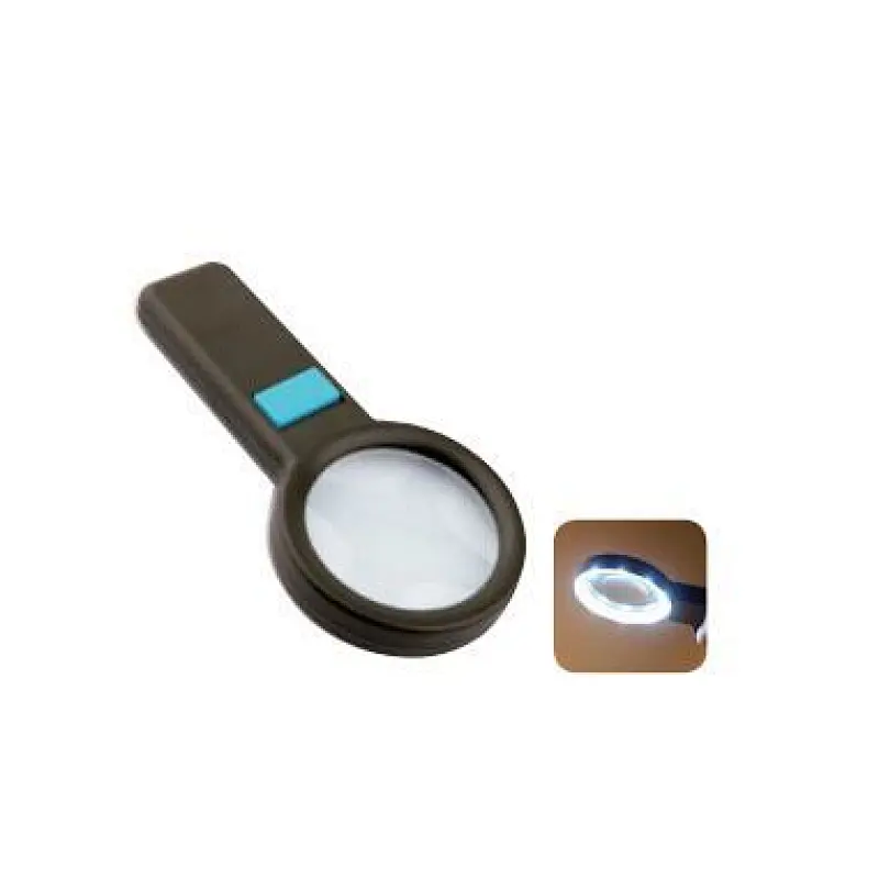 Magnifier with LED