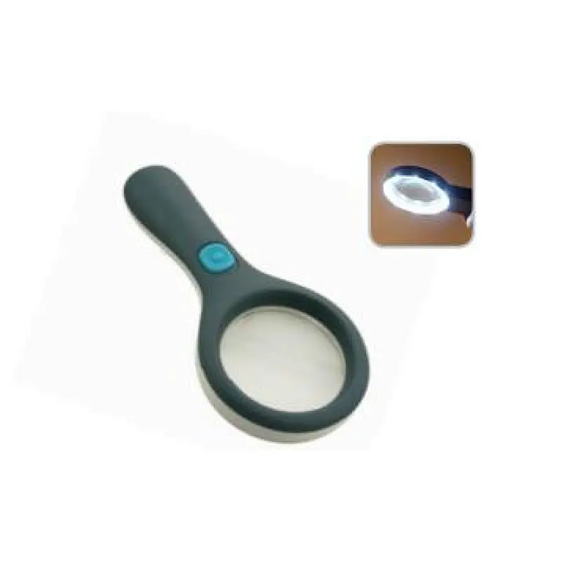 Magnifier with LED