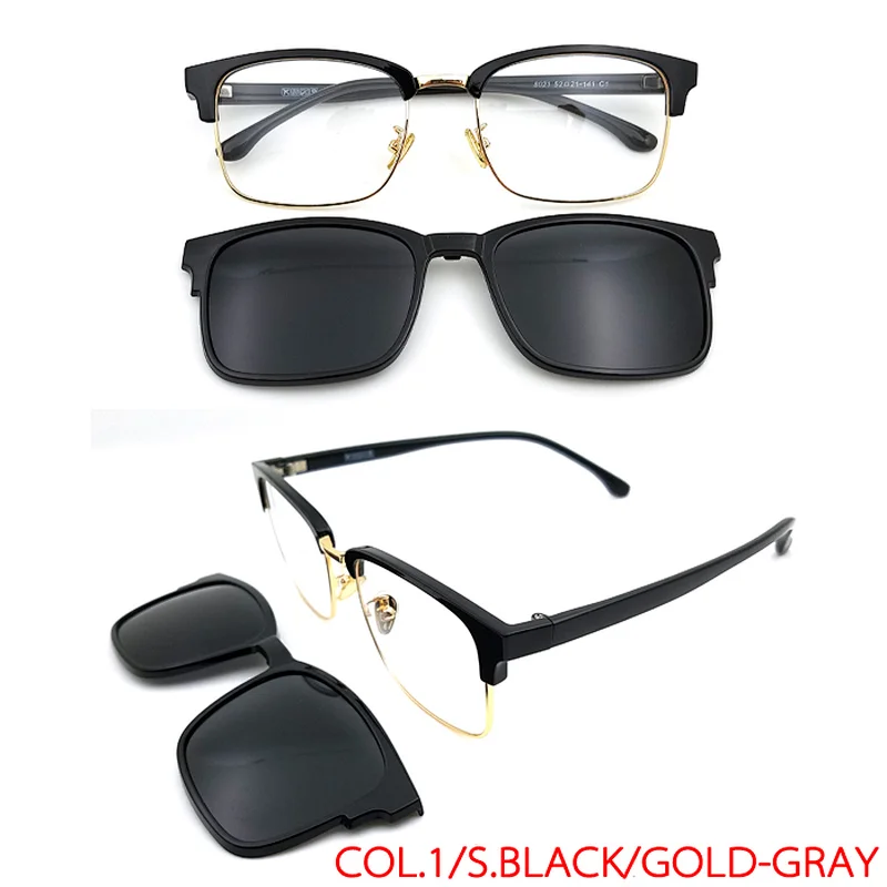 new design ultem optical clip on with stainless steel frame