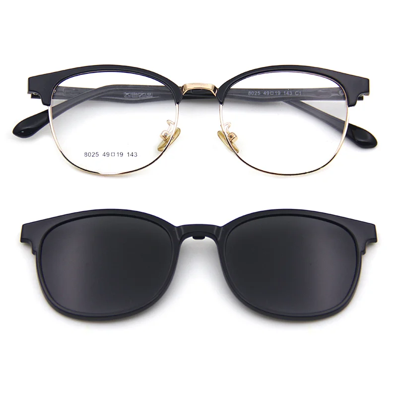 High Quality Metal Magnetic Eyewear Optical Frame For Driving 2019 Hot Selling Yellow Ultem 