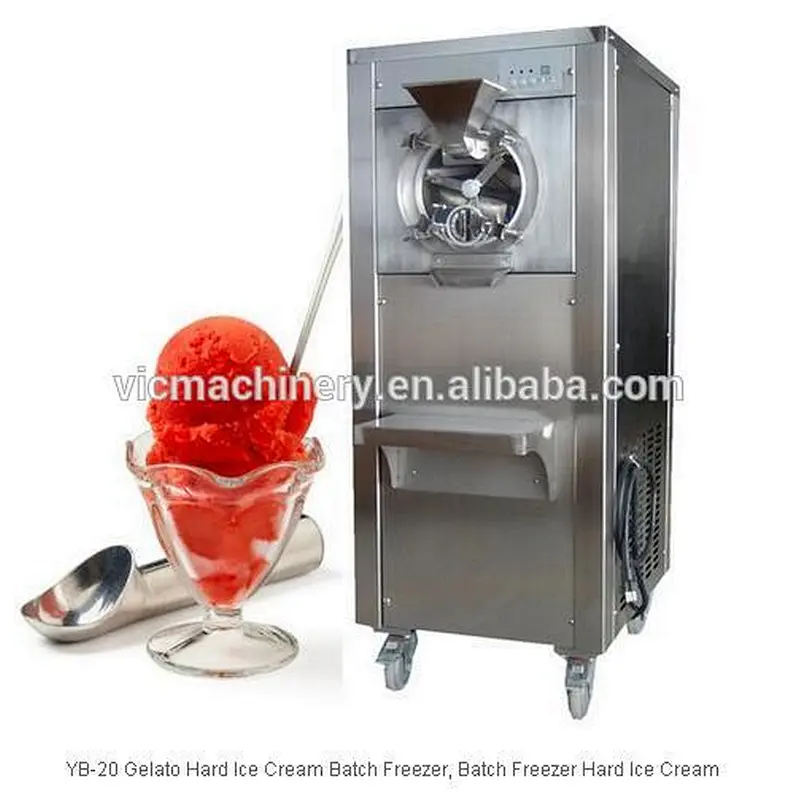 gelato ice cream and sorbet making machine Henan Vic Machinery Co., Ltd