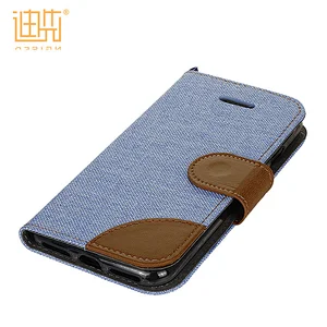 New products style special denim fabric material soft TPU custom case for iphone 7/8
