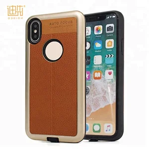 Amazon best selling cheap custom PU mobile phone case for iphone x phone cover