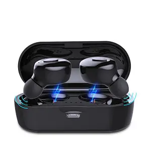 2020 new arrivals IPX5 waterproof 350mah high-capacity auto pairing small mini wireless bluetooth 5.0 earphone