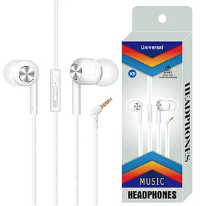 high quality manufacturer in-ear 1.2m 3.5mm mobile accessories cheap wired headphones earphone