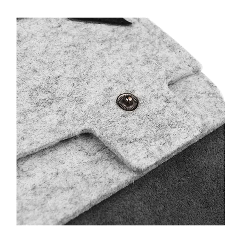 China wholesale envelop bag design felt and leather material tablet cover for ipad pro 9.7 case