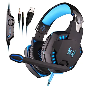 2020 new arrivals 3.5mm USB over ear professional noise canceling wired  gaming headphone headset with mic