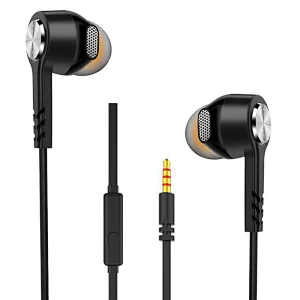 High quality cheap price universal mobile headphone deep bass stereo in-ear 3.5mm wired earphones