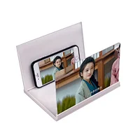 2020 new arrivals 3D HD movie video thin 8 inch bracket stand foldable mobile phone screen amplifier magnifier