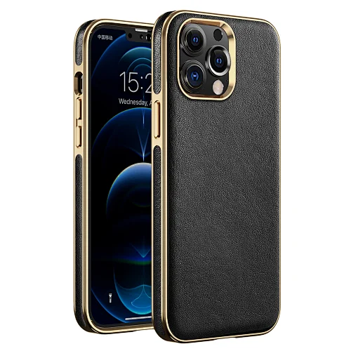 Flexible Bumper Shockproof Full Body Protective Cover Soft Non-Slip Grip Premium Leather Slim Luxury Phone Case For iPhone 13